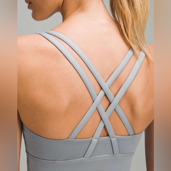 Lululemon Energy Longline Bra Activewear Yoga Running Sports Bra - Picture 3 of 9